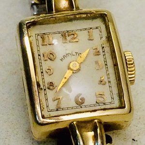 Hamilton 14k Gold Filled Watch